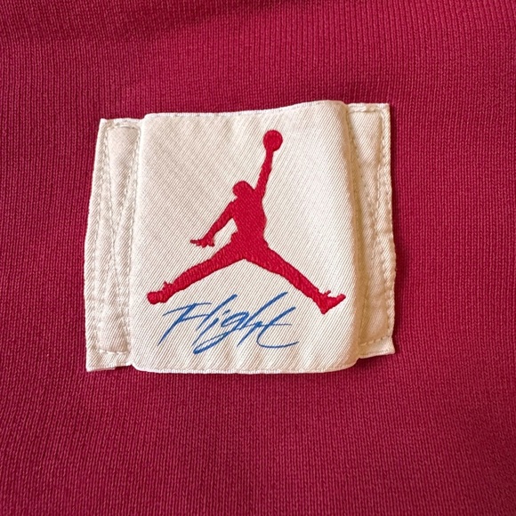 Jordan Women’s Size S Red Sweatshirt “Jordan x Two 18” - Picture 5 of 10